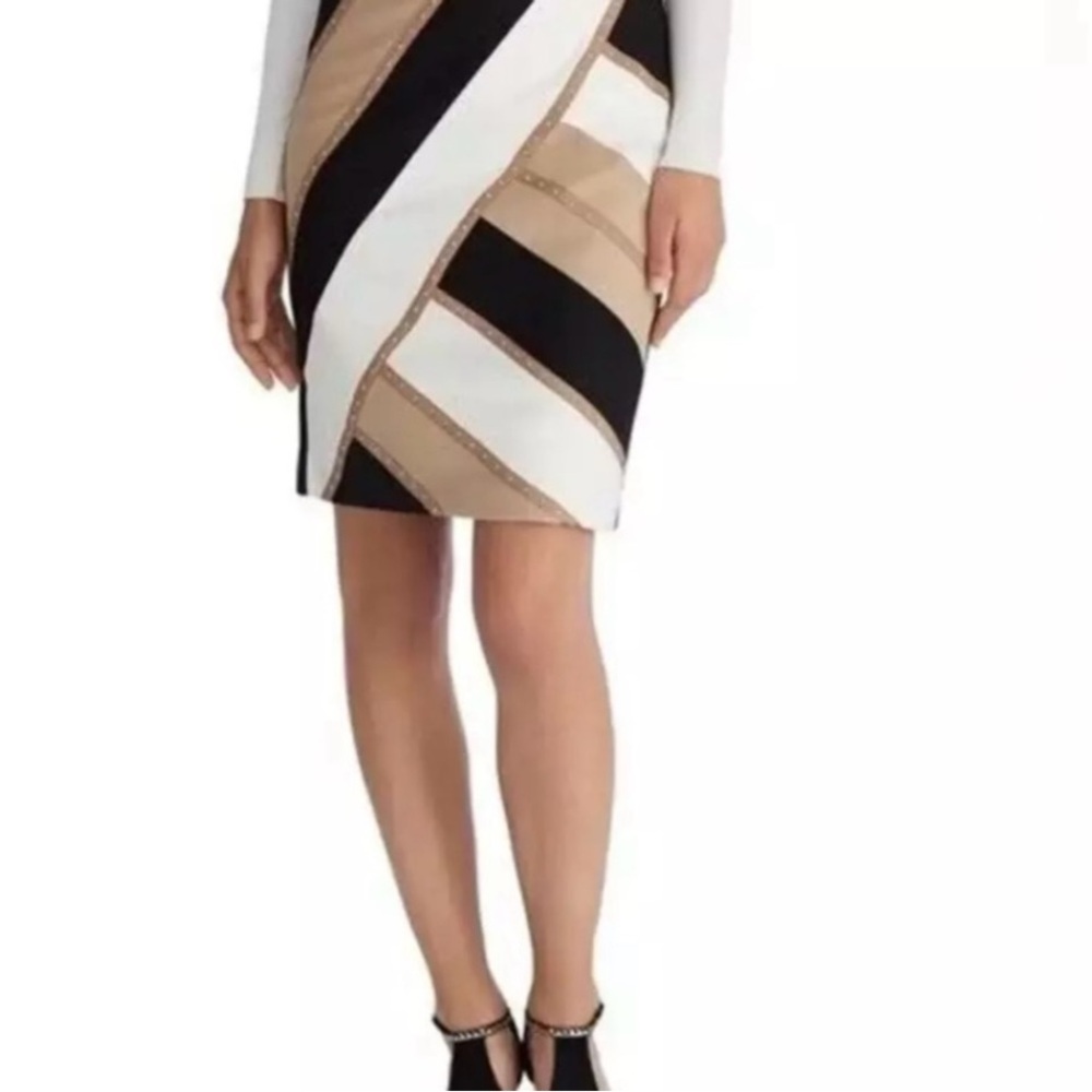 WHITE HOUSE BLACK MARKET studded pencil skirt new with tags